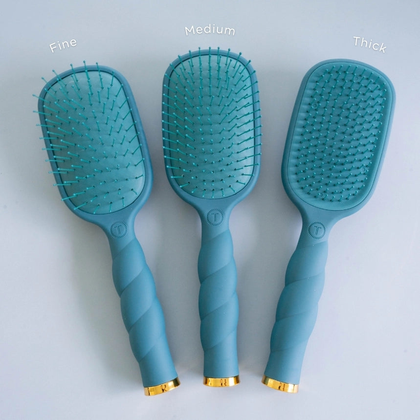 Detangler Brush Full Size Teletie, Teal