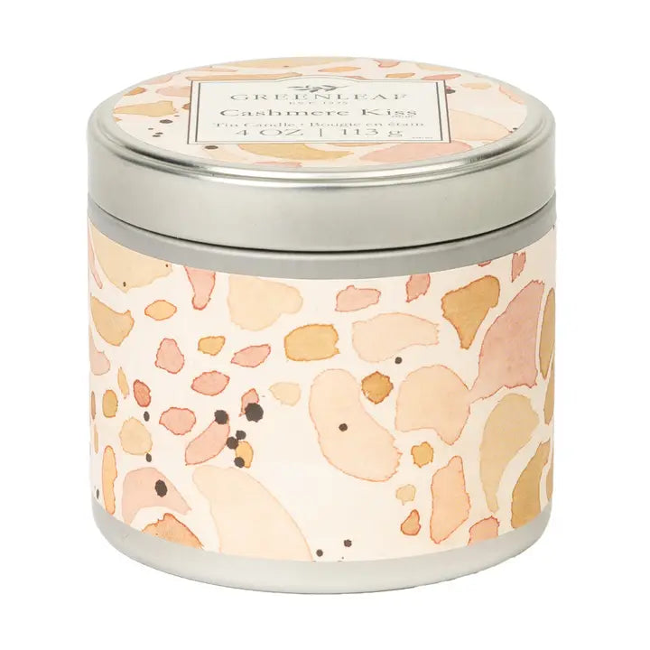 Cashmere Kiss Tin Candle