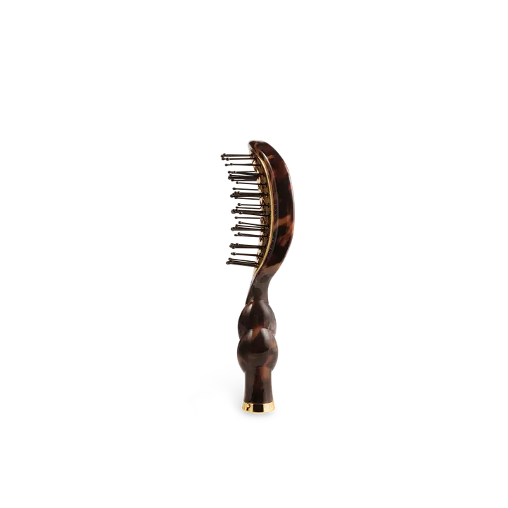 Mini Teletie Brush Vented, Tortoise