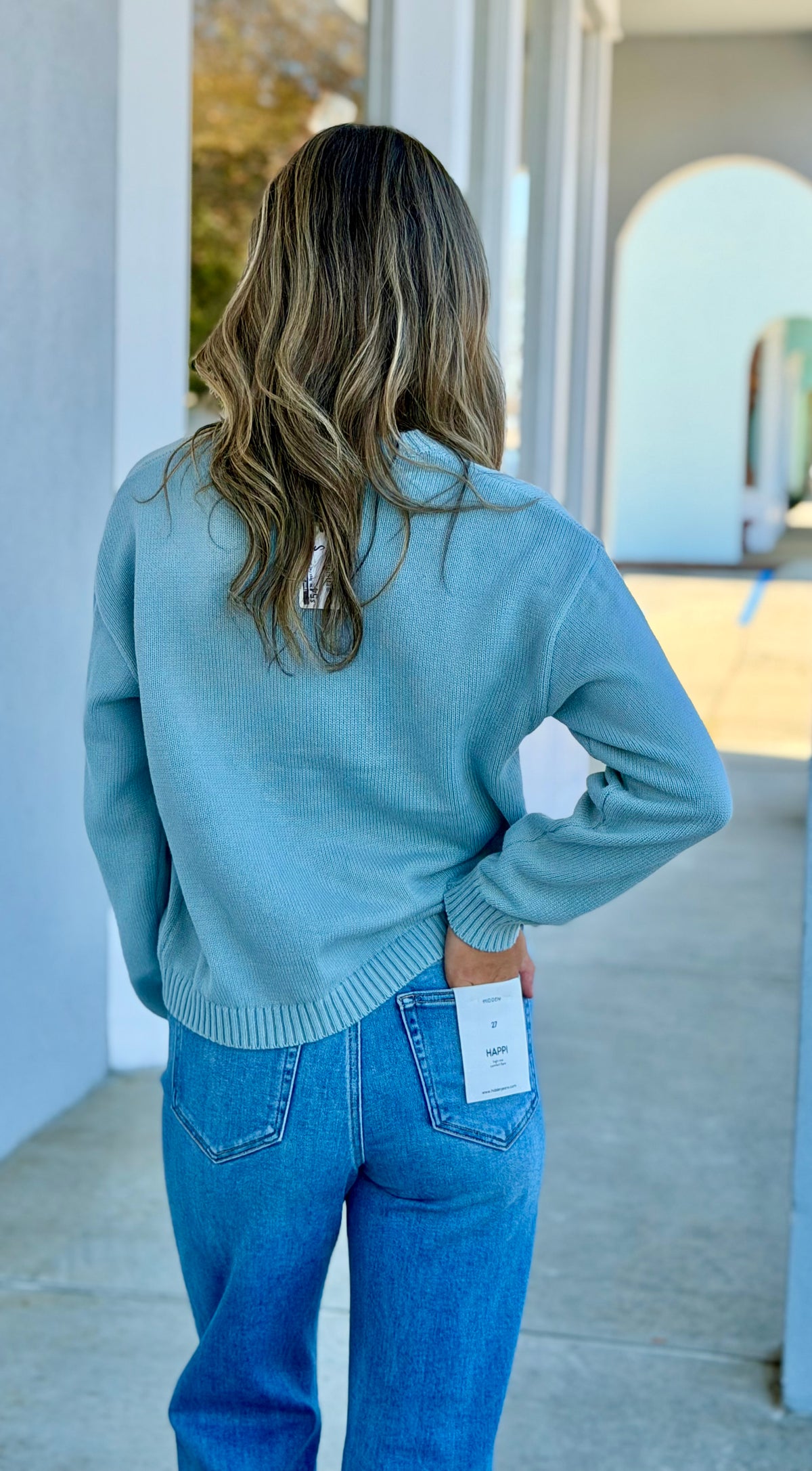 Sage Fish Sweater