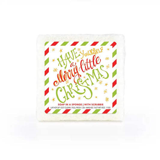 Have Yourself A Merry Little Christmas Sponge