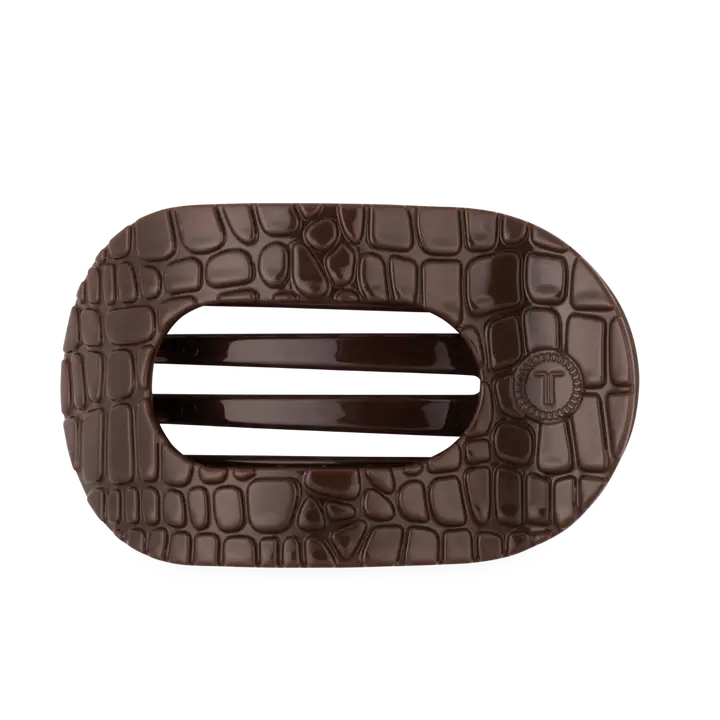 Teletie Brown Crocodile Large