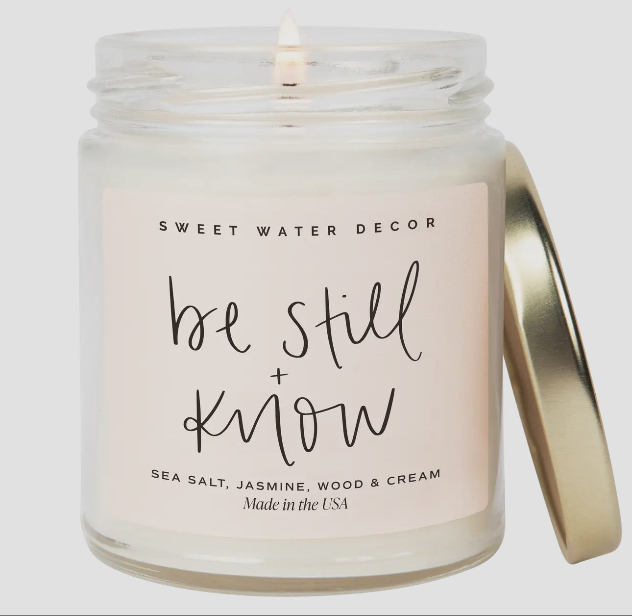 Be Still and Know Candle