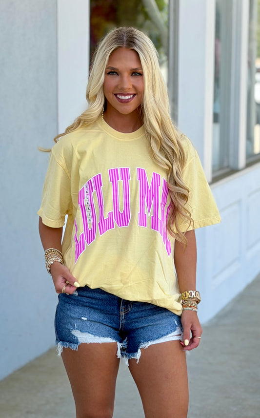 Lulu Mac Butter Stripes Tee