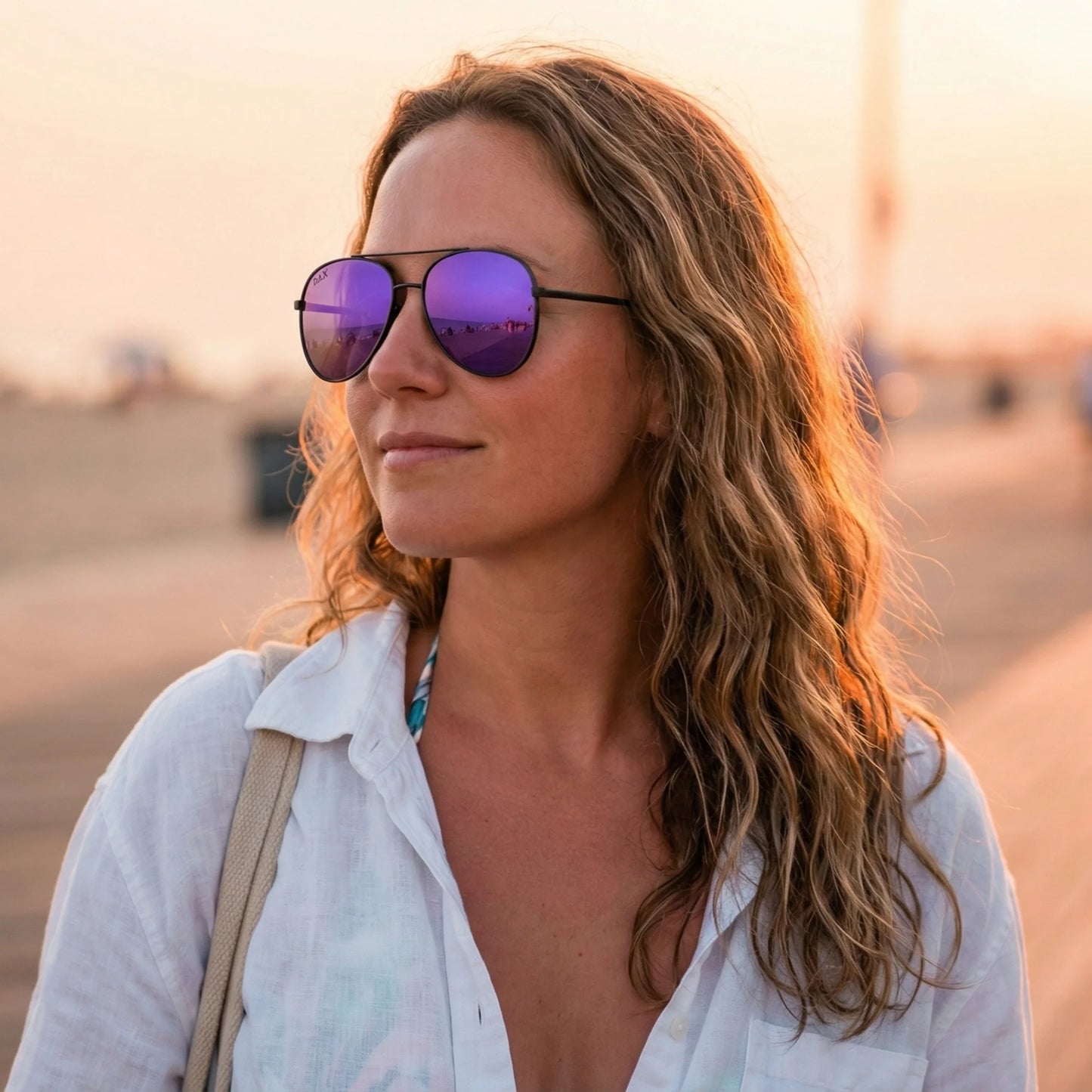 Ace Purple Sunglasses