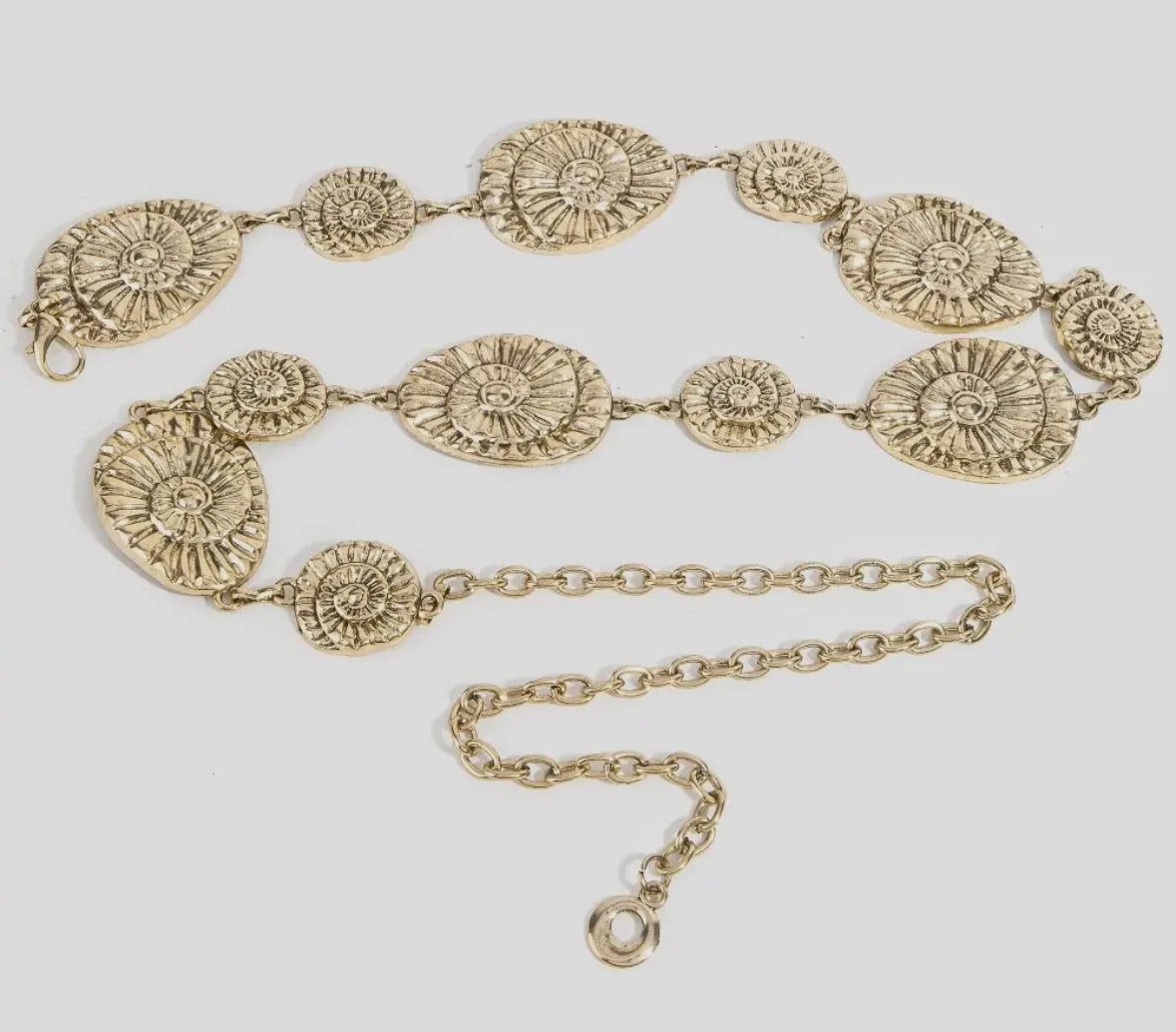 Seashell Chain Disc Belt