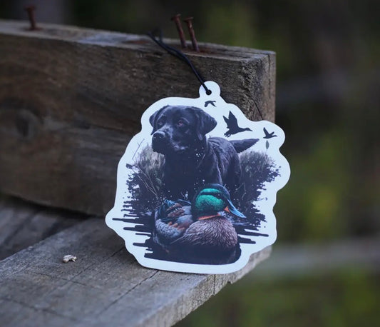 Car Air Freshener, Retriever- Forest Rain