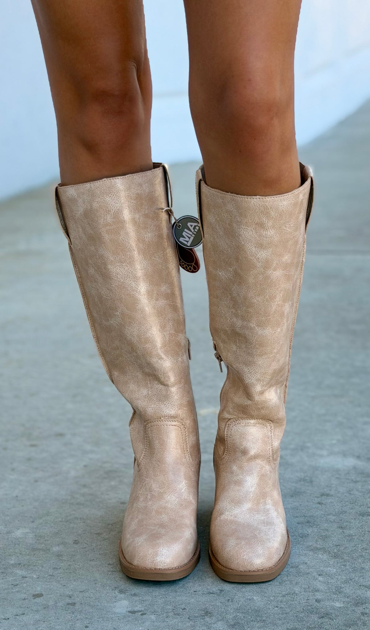 Erick Natural Tall Boot