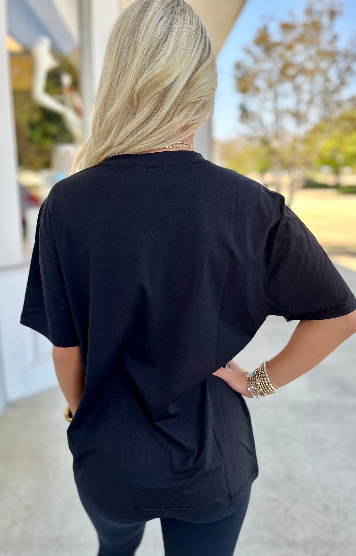 Air Essentials Crew Neck Tee, Black