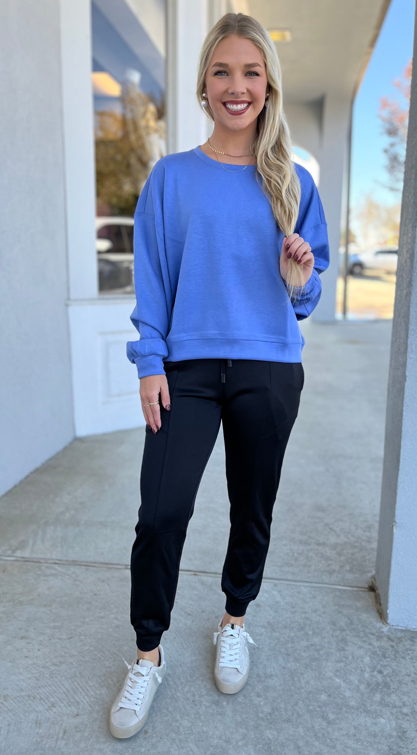 Coastal Blue Scuba Pullover