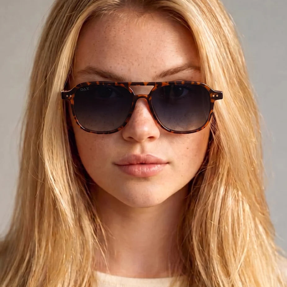 Briggs Brown Cheetah Sunglasses