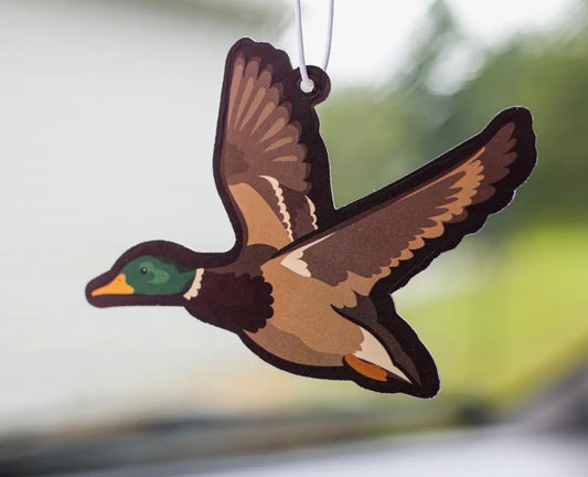 Car Air Freshener, Mallard- Black Ice