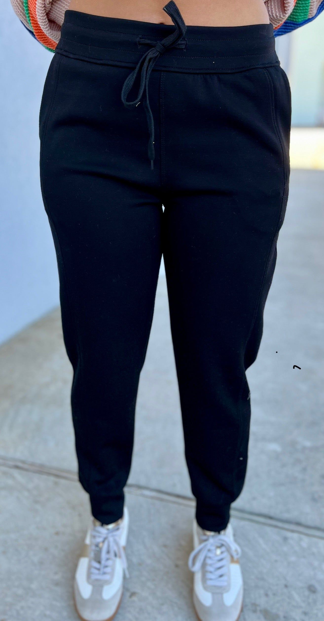 Black Scuba Joggers