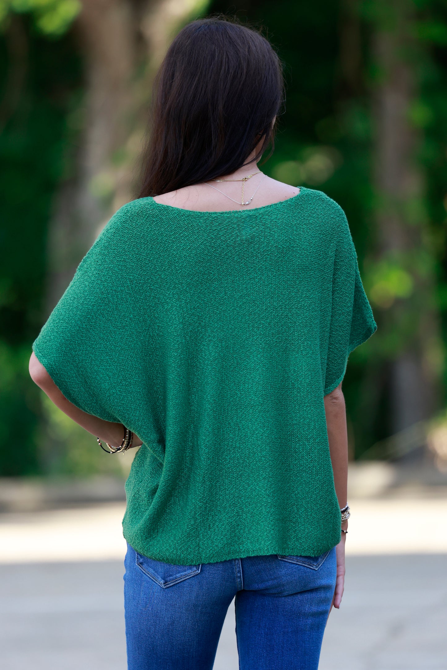 Pine Lightweight Dolman Sweater