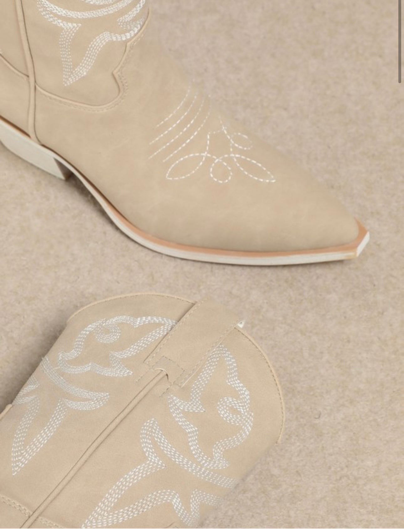 Claire Beige Bootie