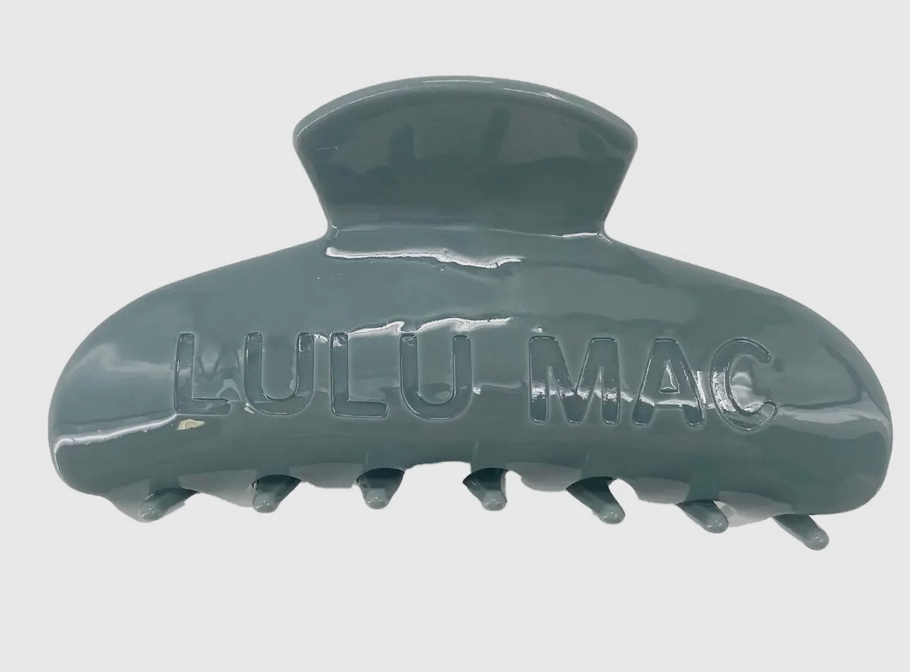 Lulu Mac Hair Clip Grey