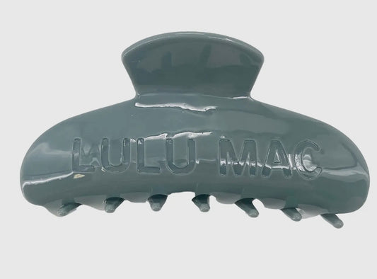 Lulu Mac Hair Clip Grey