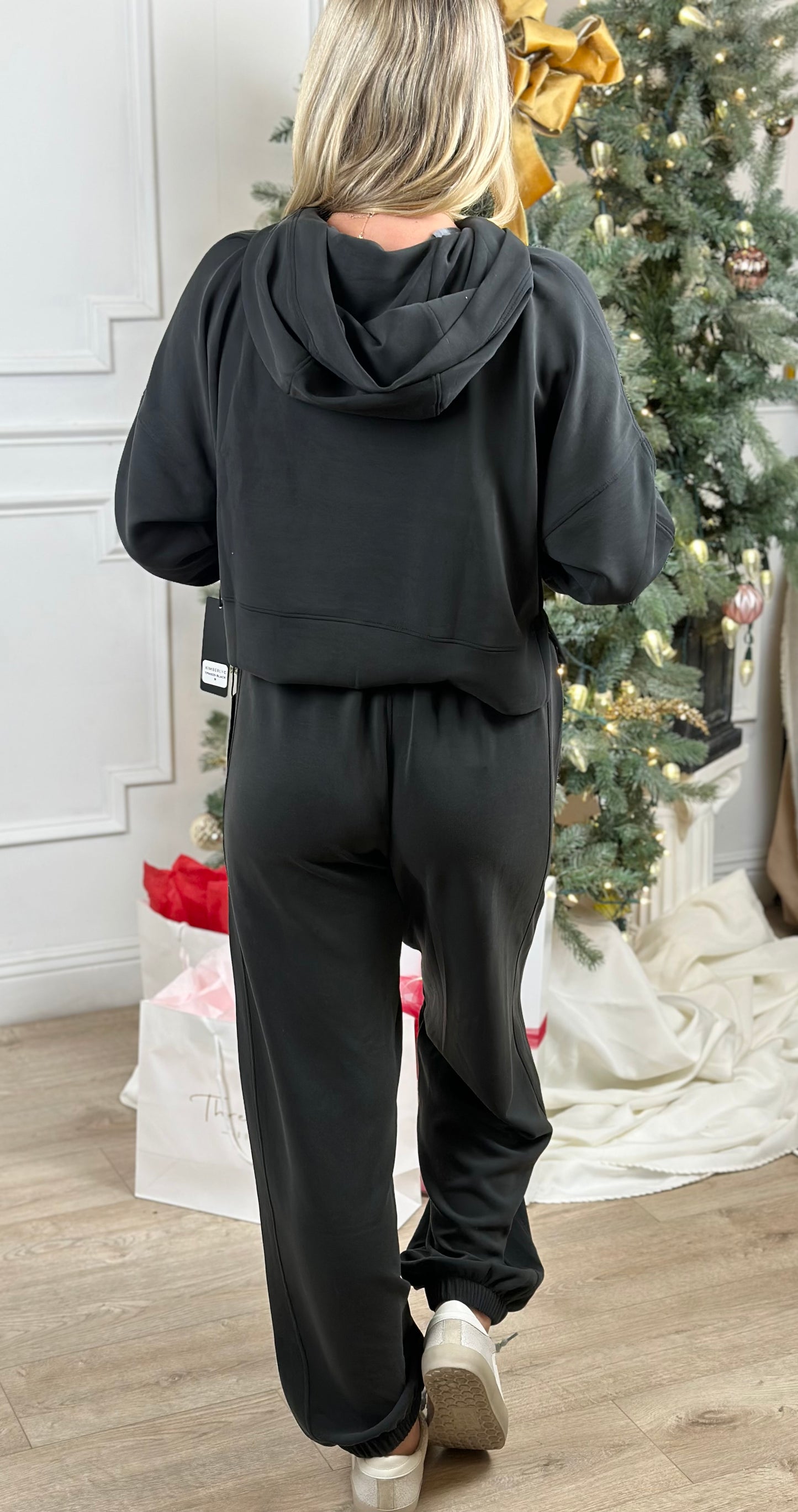 Super Soft Air Scuba Low Rise Jogger Pant, Black