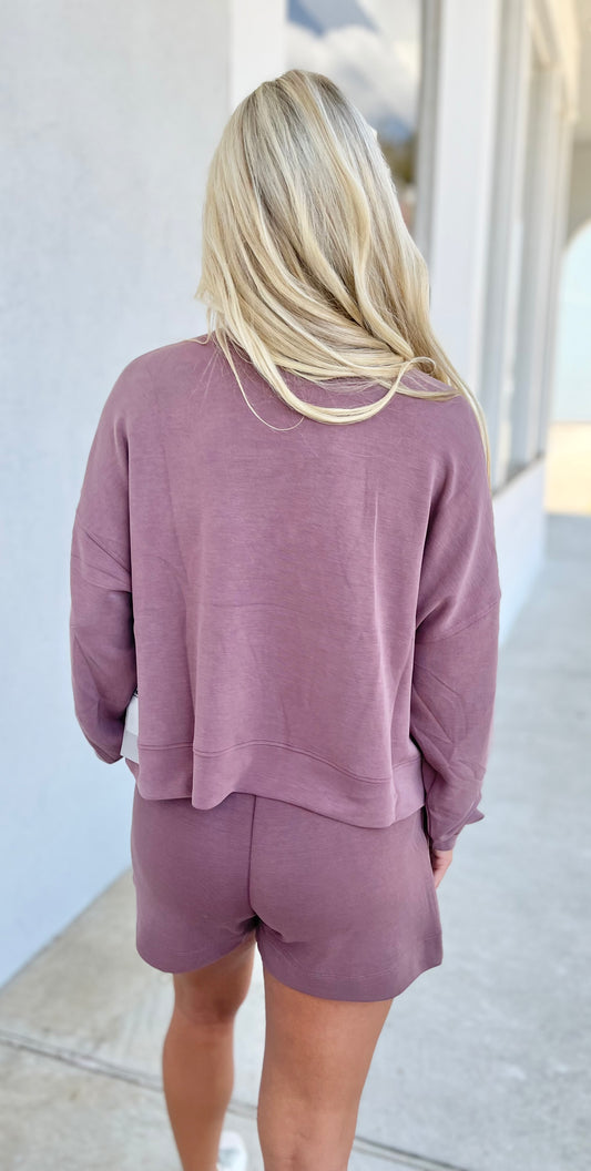 Rose Taupe Laguna Sweatshirt