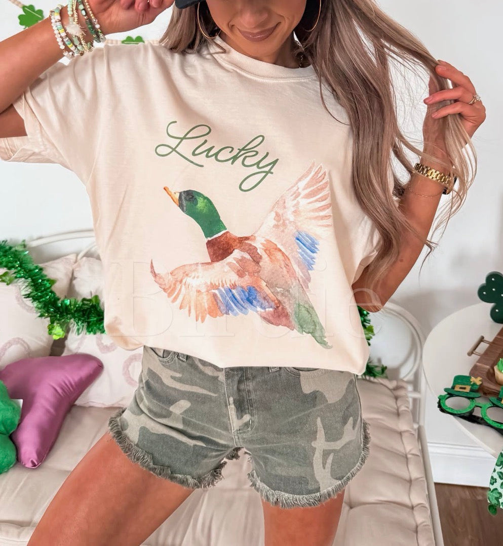 Lucky Duck Graphic Tee