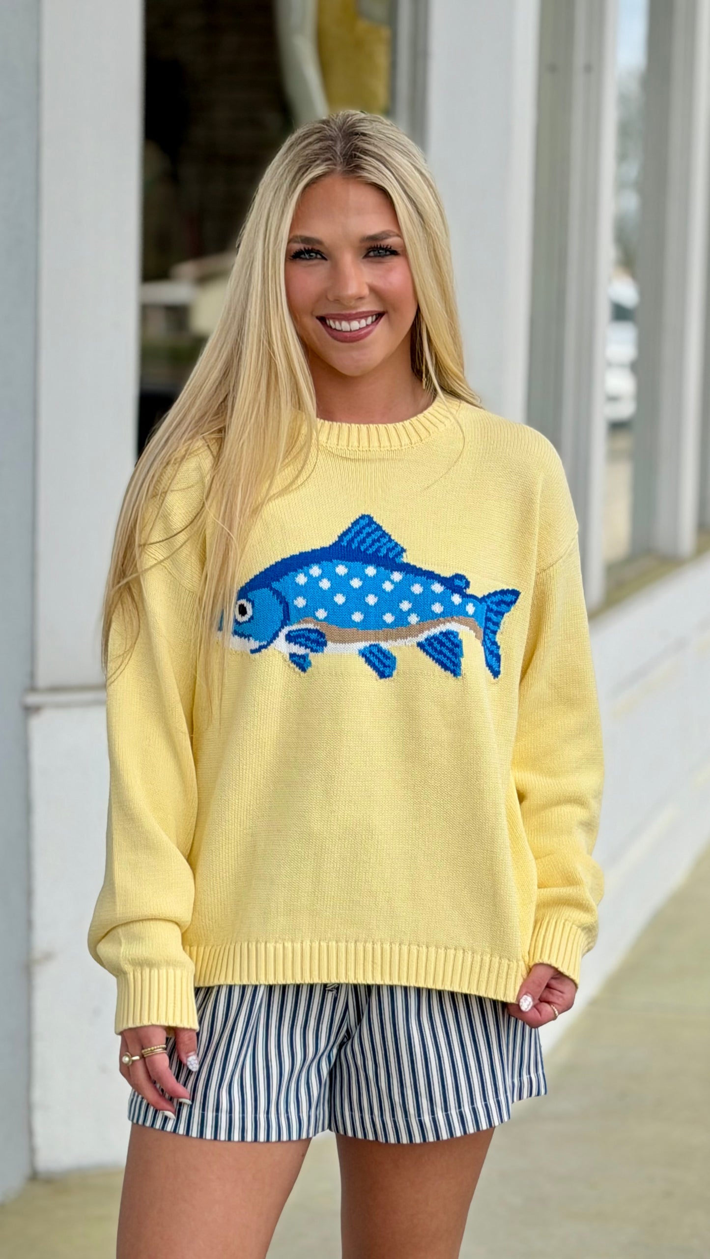 Lemon Fish Sweater