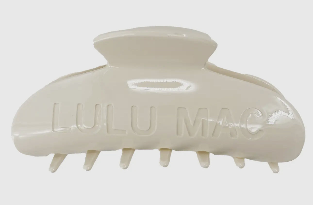 Lulu Mac Hair Clip Ivory