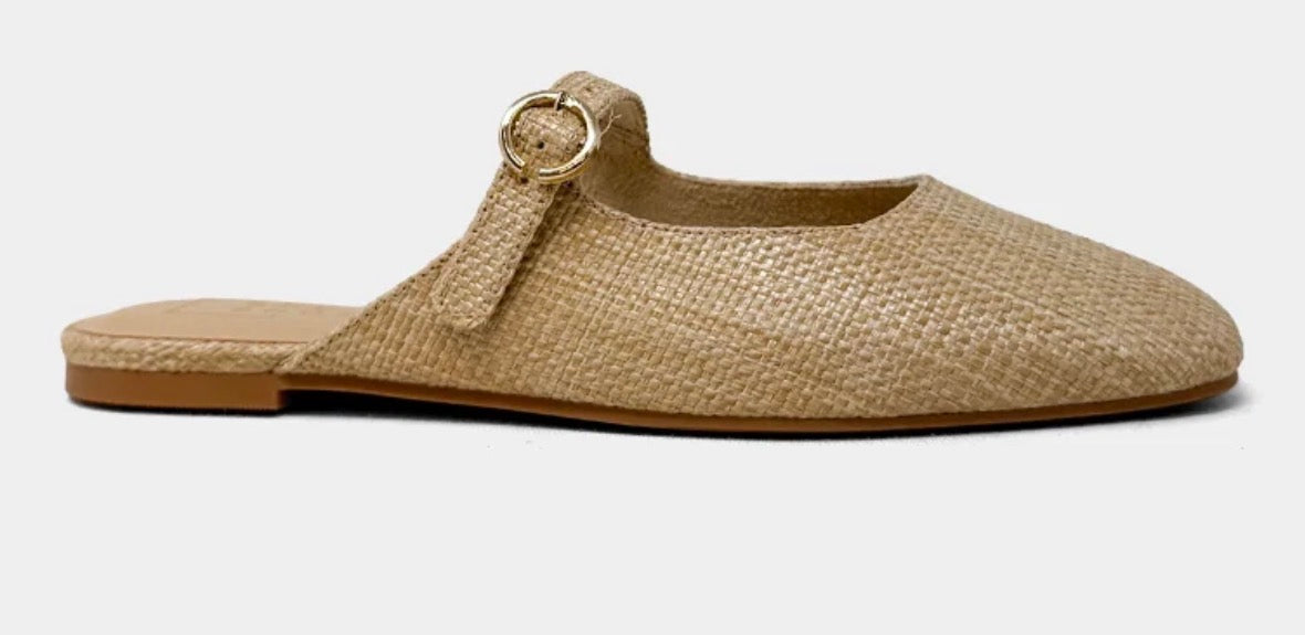 Aidy Natural Woven Slip On