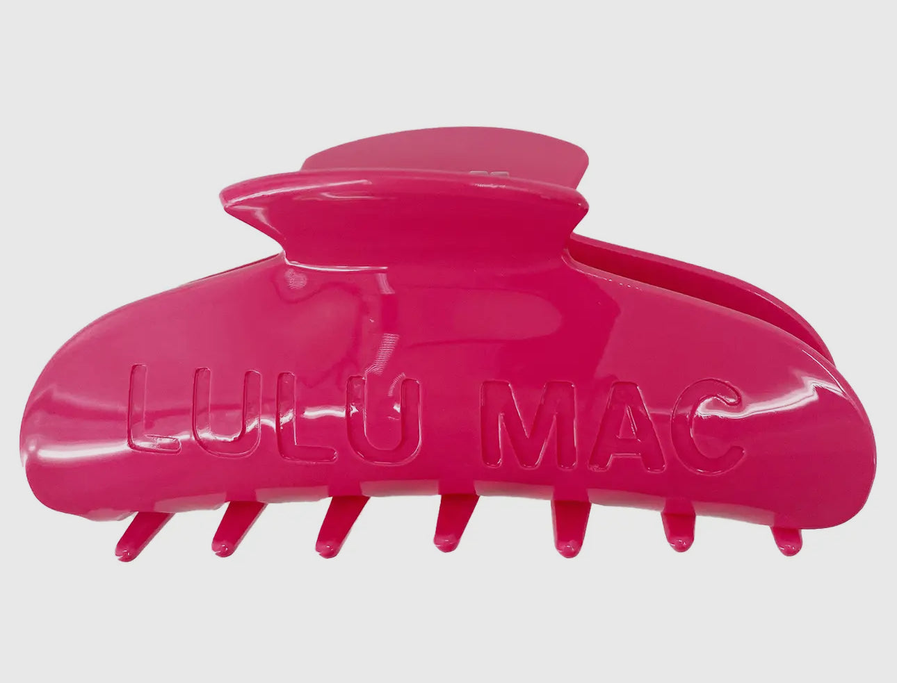 Lulu Mac Hair Clip, Hot Pink