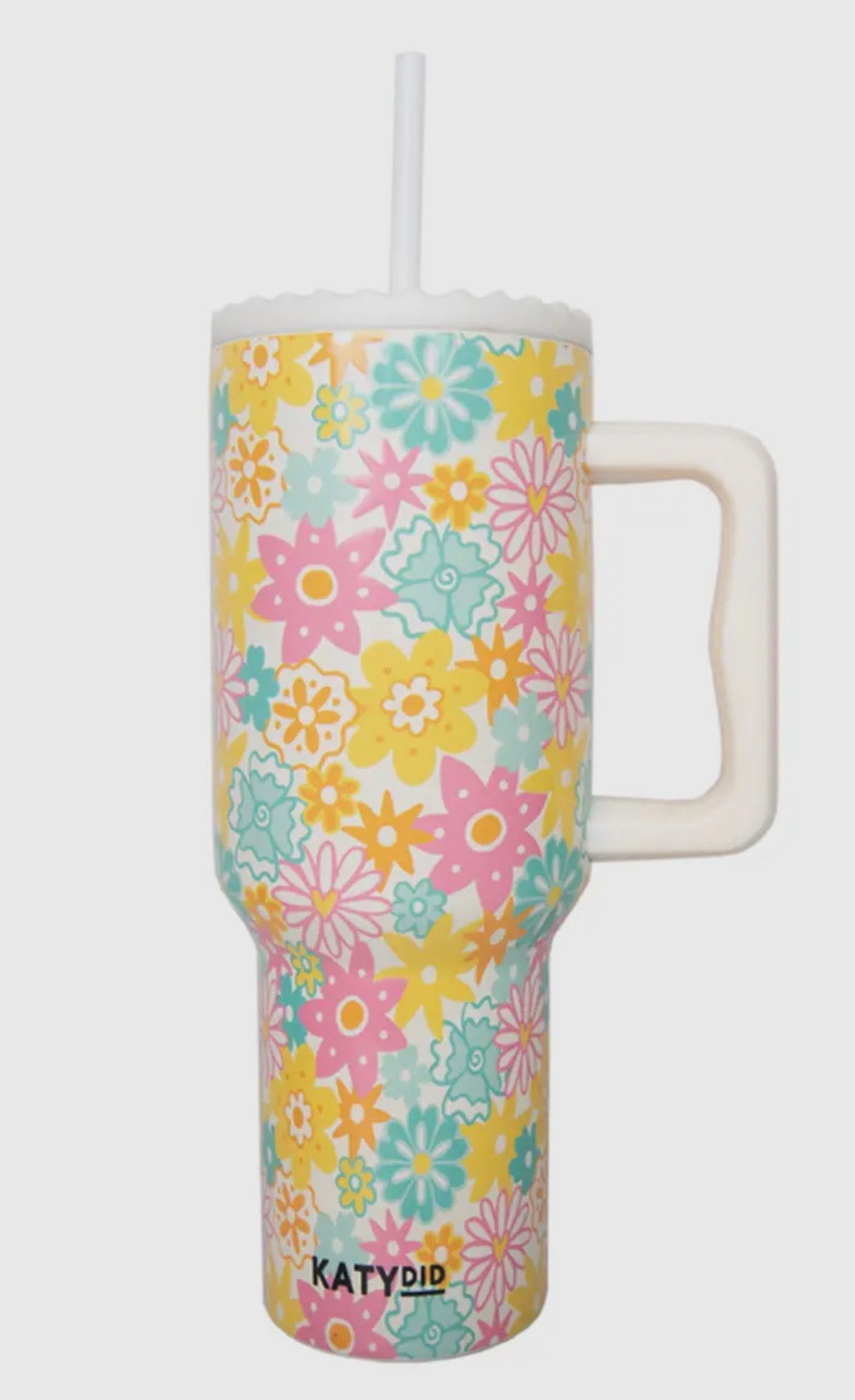 Spring Flowers Stainless Steel Tumbler