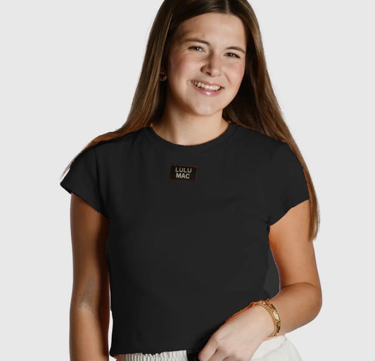 Baby Doll Lulu Mac Top , Black