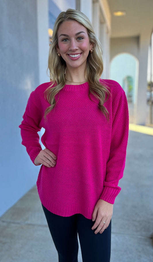 Round Neck Basic Sweater