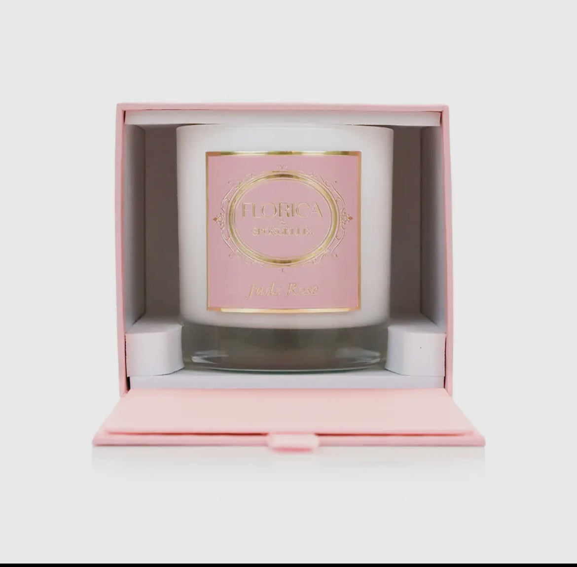 Jude Rose Hand Poured Candle