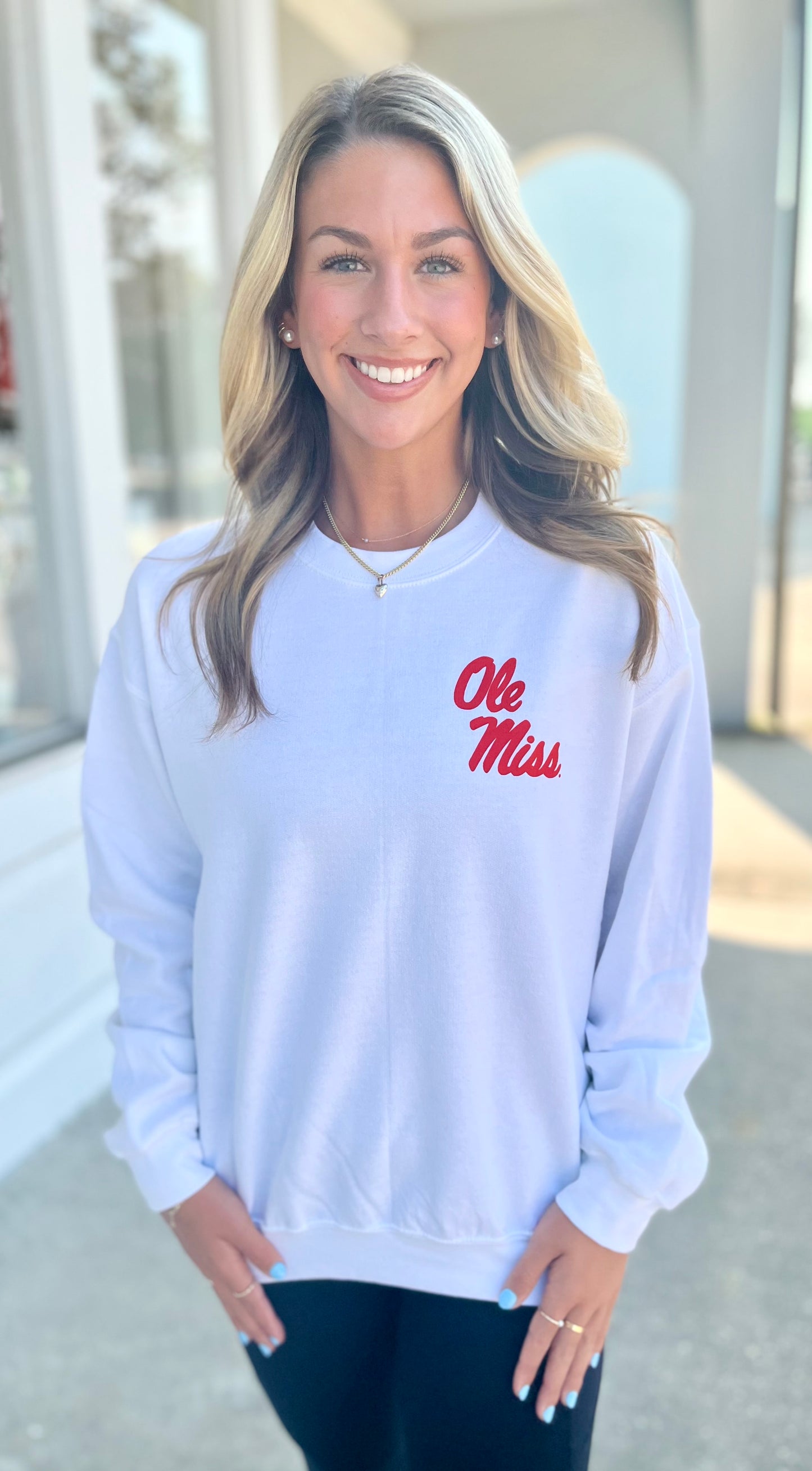Love Team Sweatshirt , Ole Miss