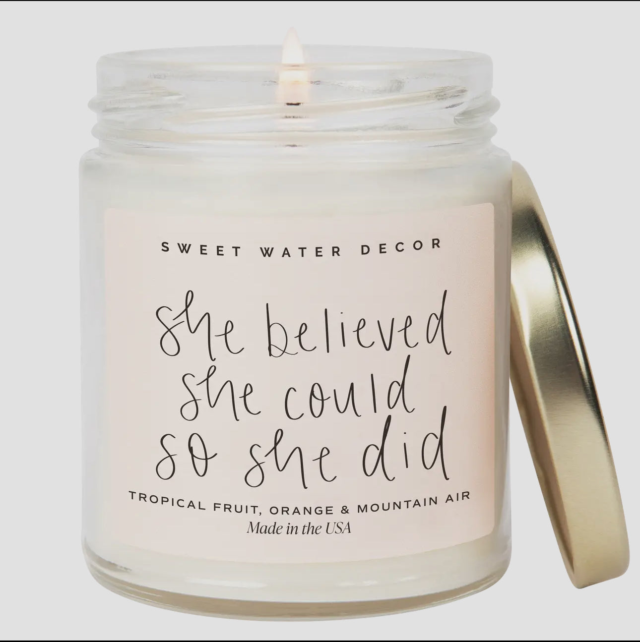 She Believed Candle