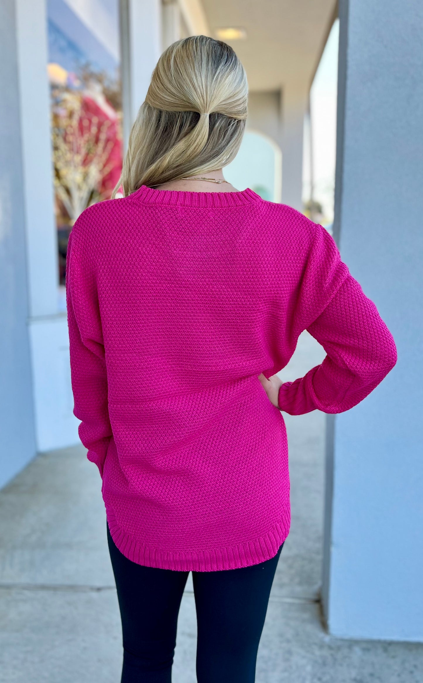 Round Neck Basic Sweater