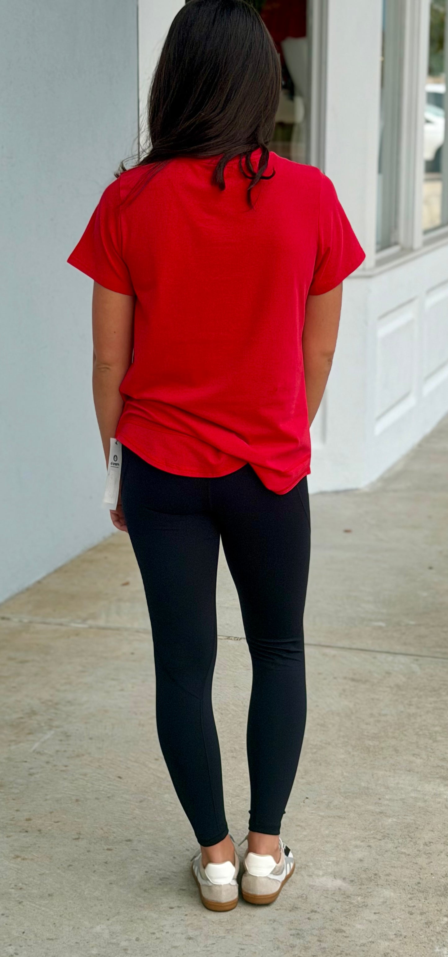 Cherry Pima Cotton Tee