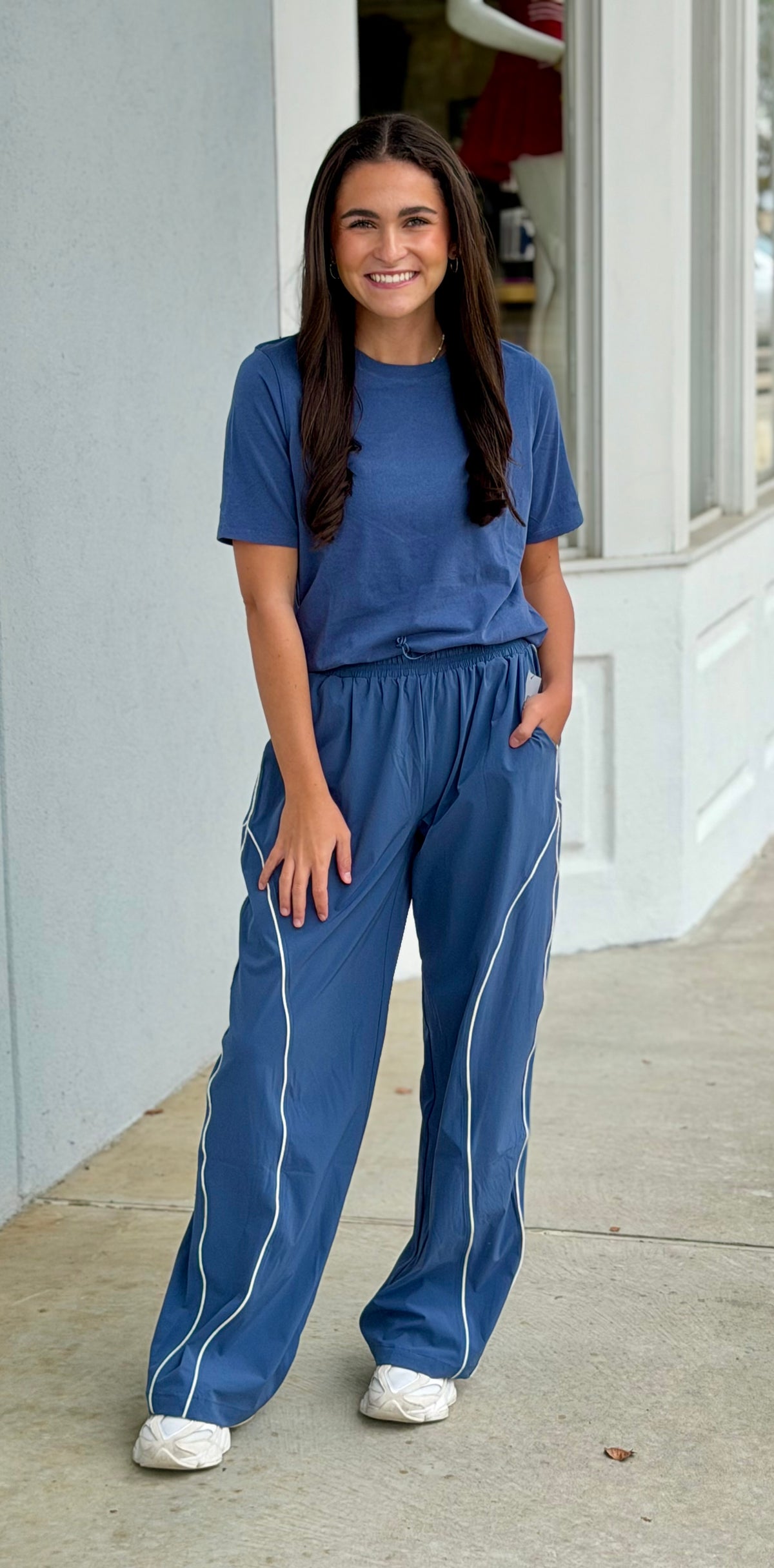 Classic Boxy Fit Tee, Ocean