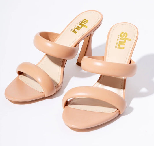 Fedora Nude Heels