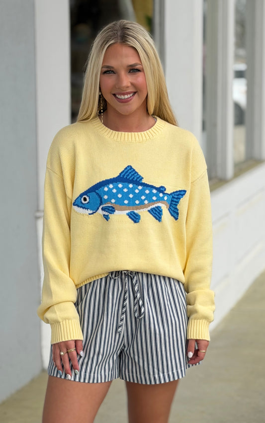 Lemon Fish Sweater