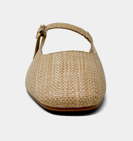 Aidy Natural Woven Slip On