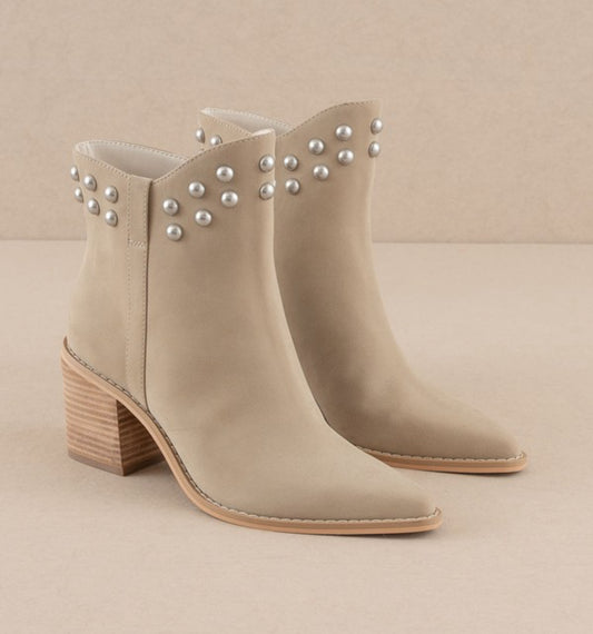 Taupe Booties