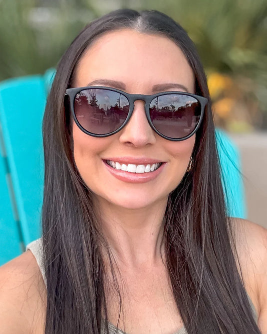 Midnight Black Ombre Sunglasses