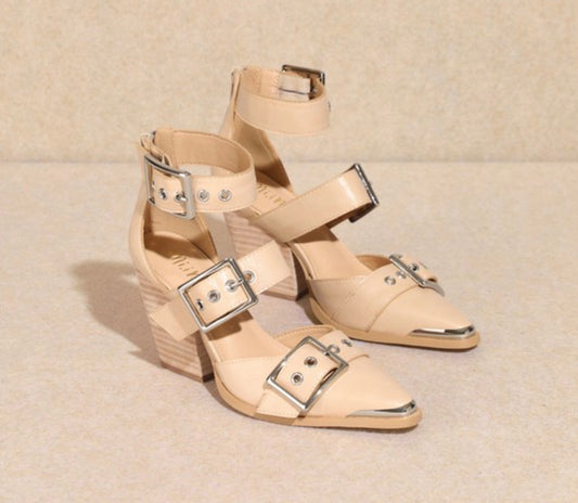 Beige Hendrix Pointed Toe