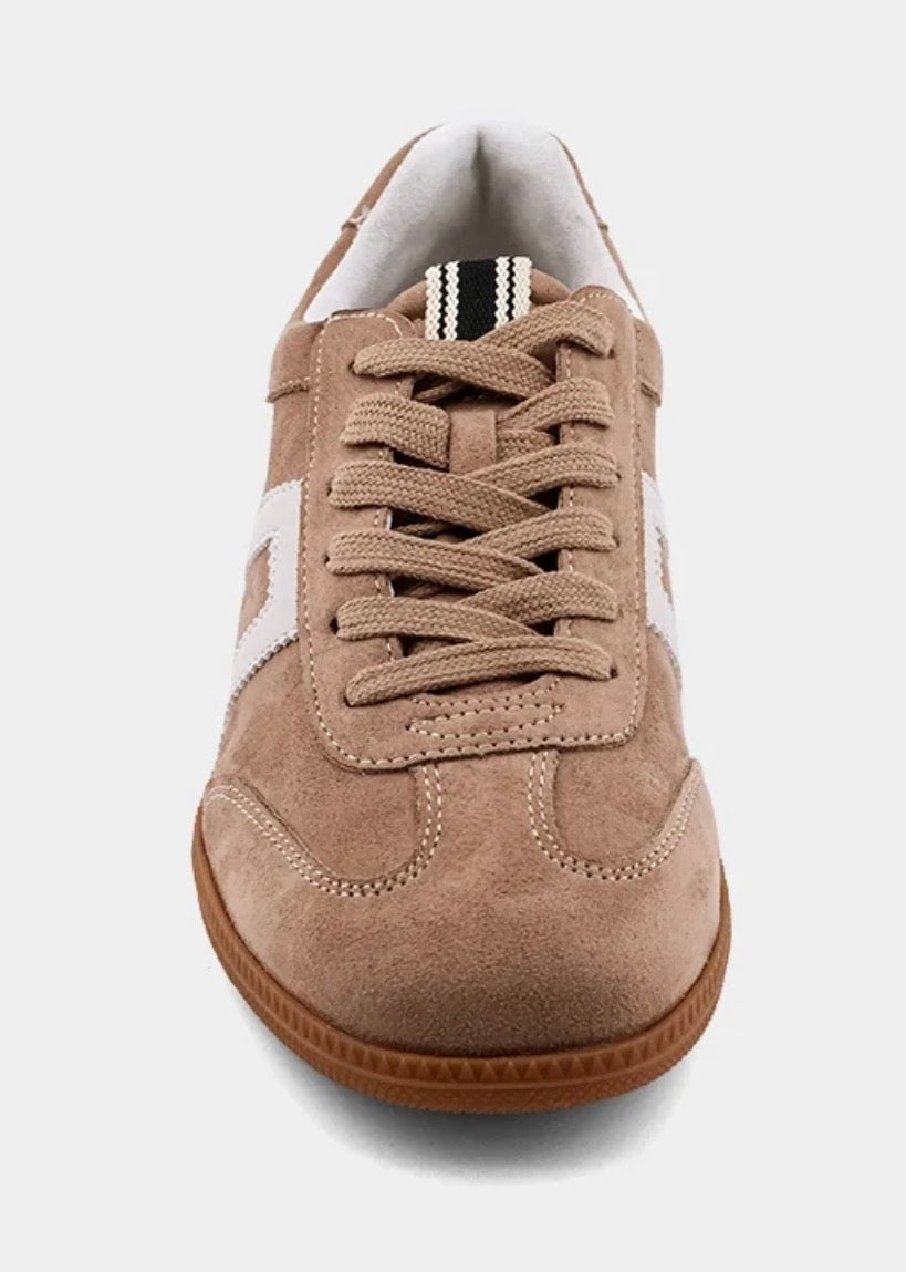 Taupe Saffron Sneaker