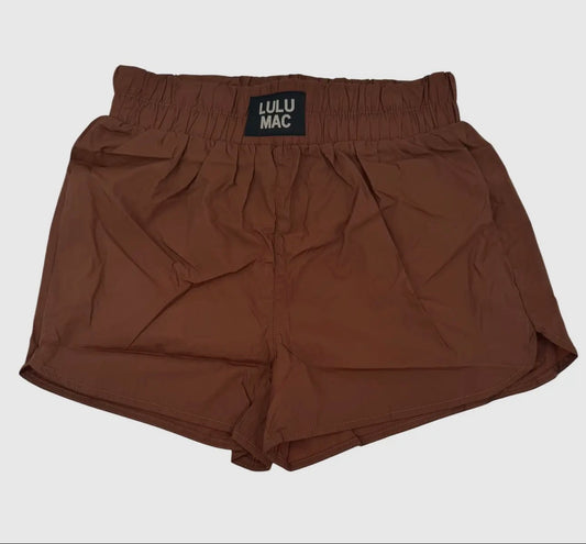 Brown Lulu Mac Shorts