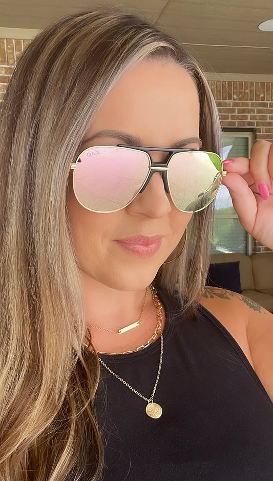 Brooks Gold Sunglasses