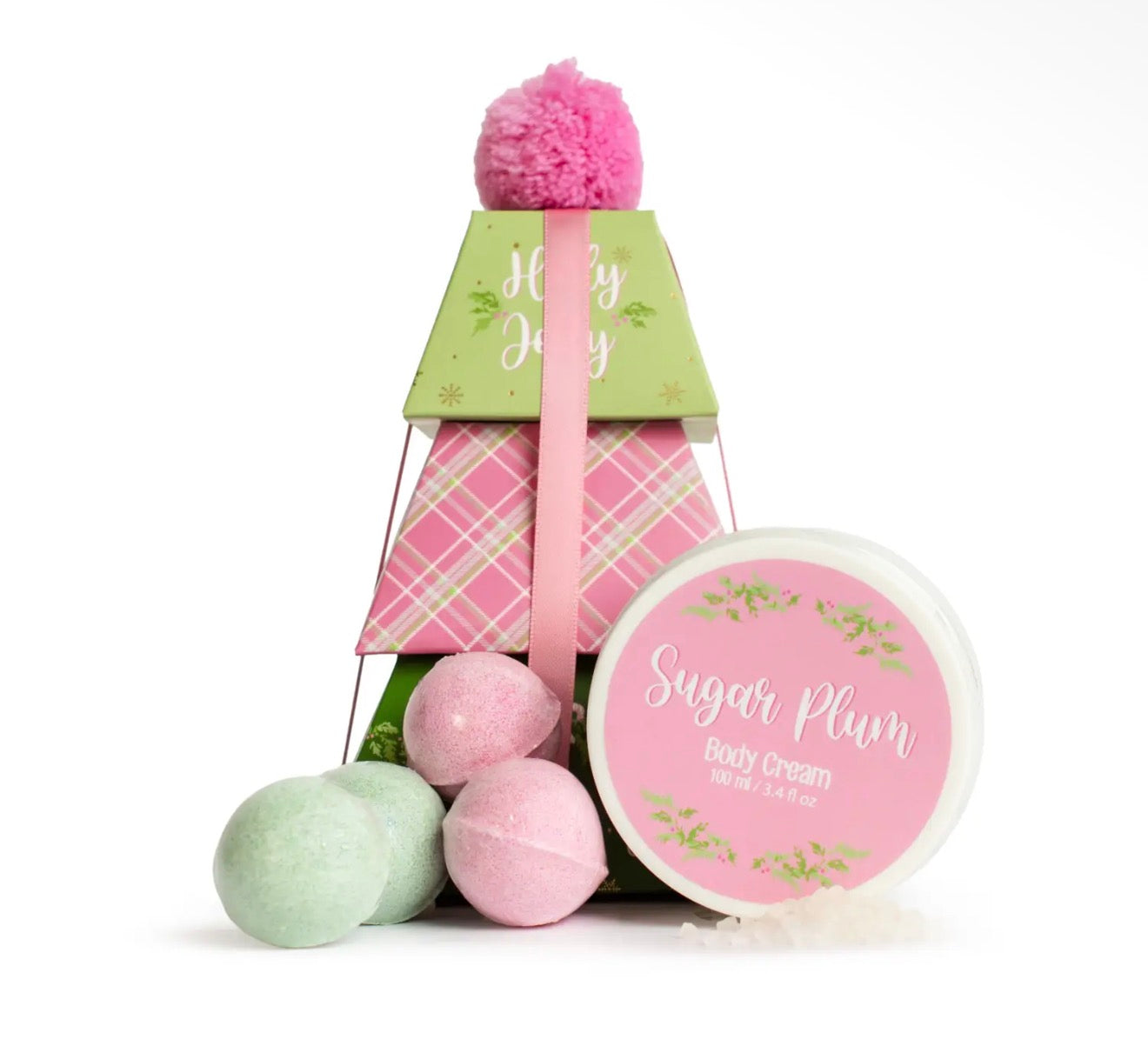 Holly Jolly Bath Gift Set