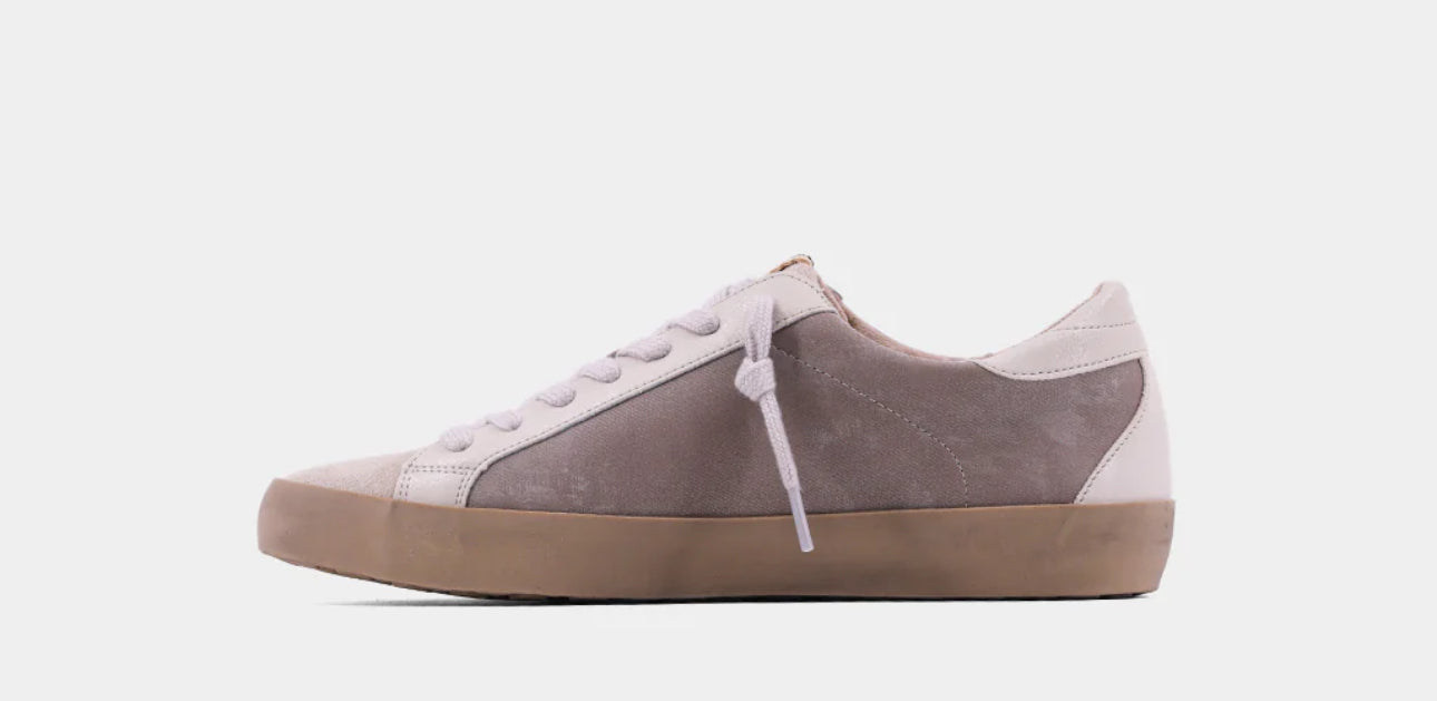 Paula Taupe Denim Star Sneakers