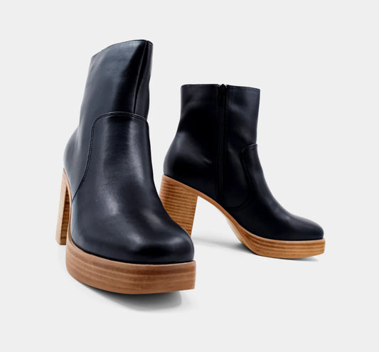 Vernita Black Booties