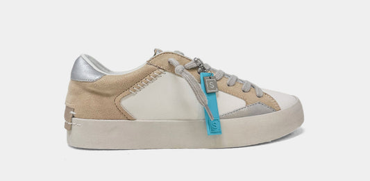 Ruby Beige Suede Sneaker